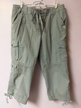 Eddie Bauer Teal Cargo Capris